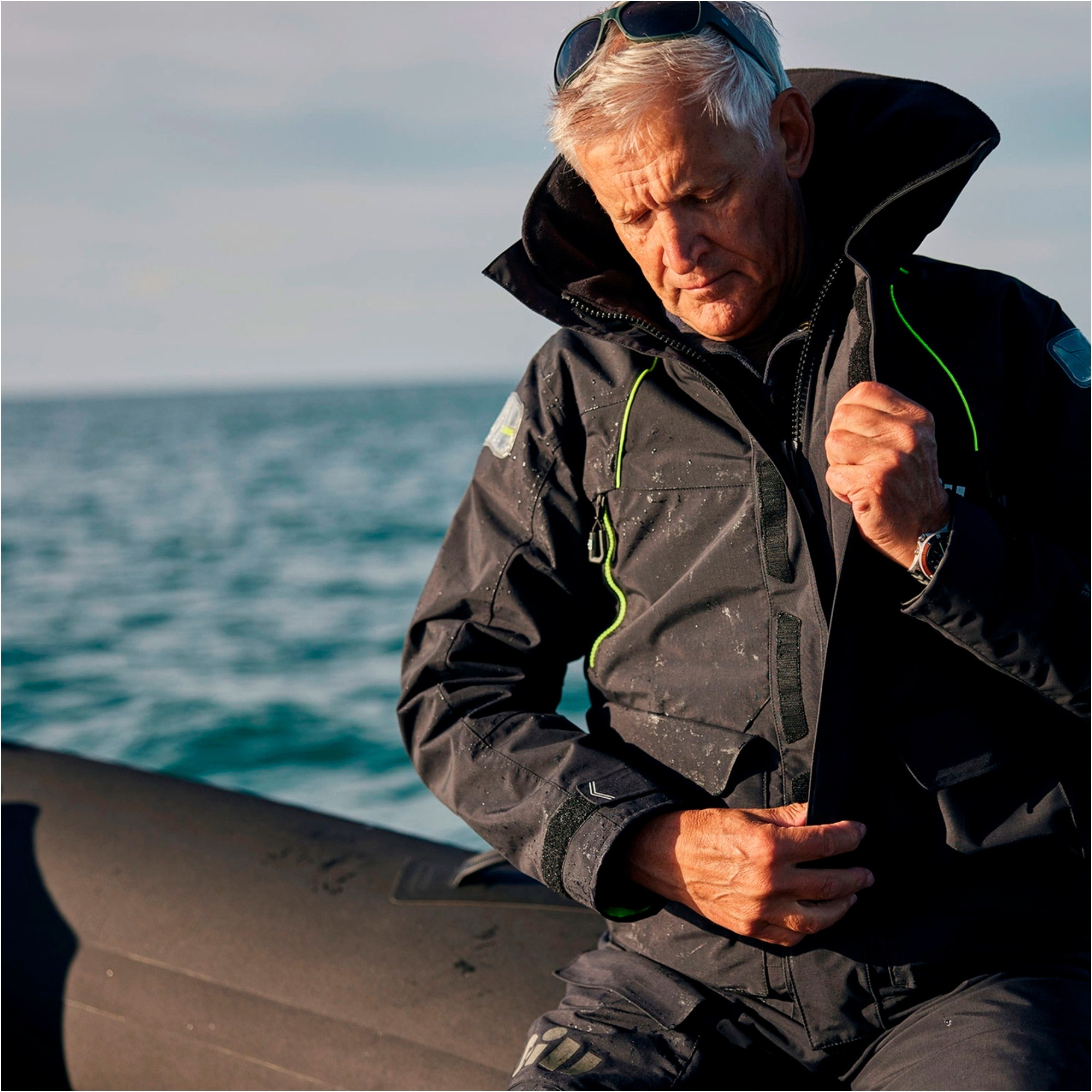 2026 Gill Heren OS2 Offshore Jas En Broek Zeilpak GMOOJATCSB - Black